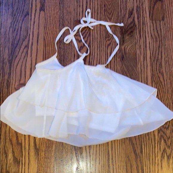 Girls white float top - Picture 2 of 3